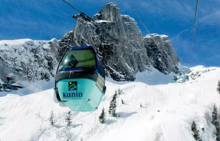 Kanin-Seilbahn, Julische Alpen