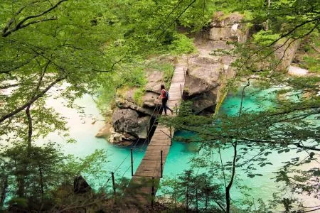 Soča-Tal - Der Weg der Hängebrücken