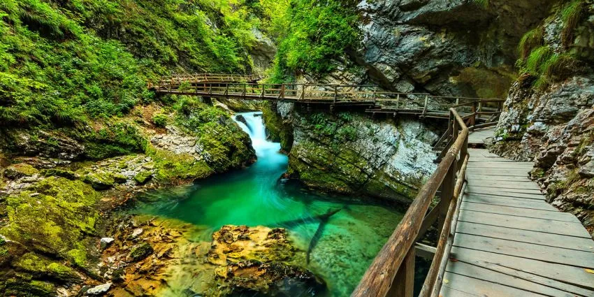 Vintgar gorge near Bled