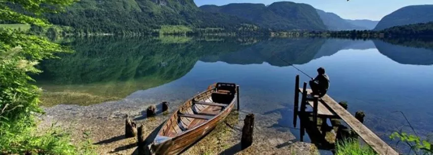 Angeln am Bohinj-See