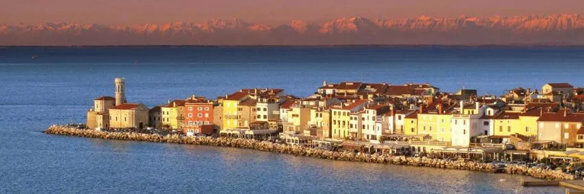 Cape Madona - Punta Piran, Adriaküste, Slowenien