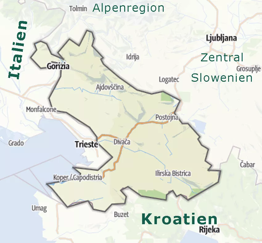 Die Adria-Karst-Region Sloweniens 