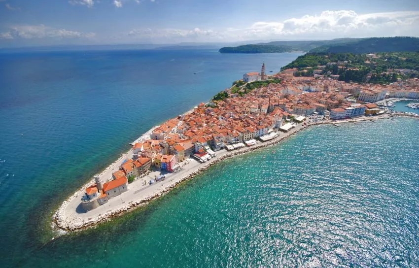 Halbinsel Piran, Adriaküste, Slowenien