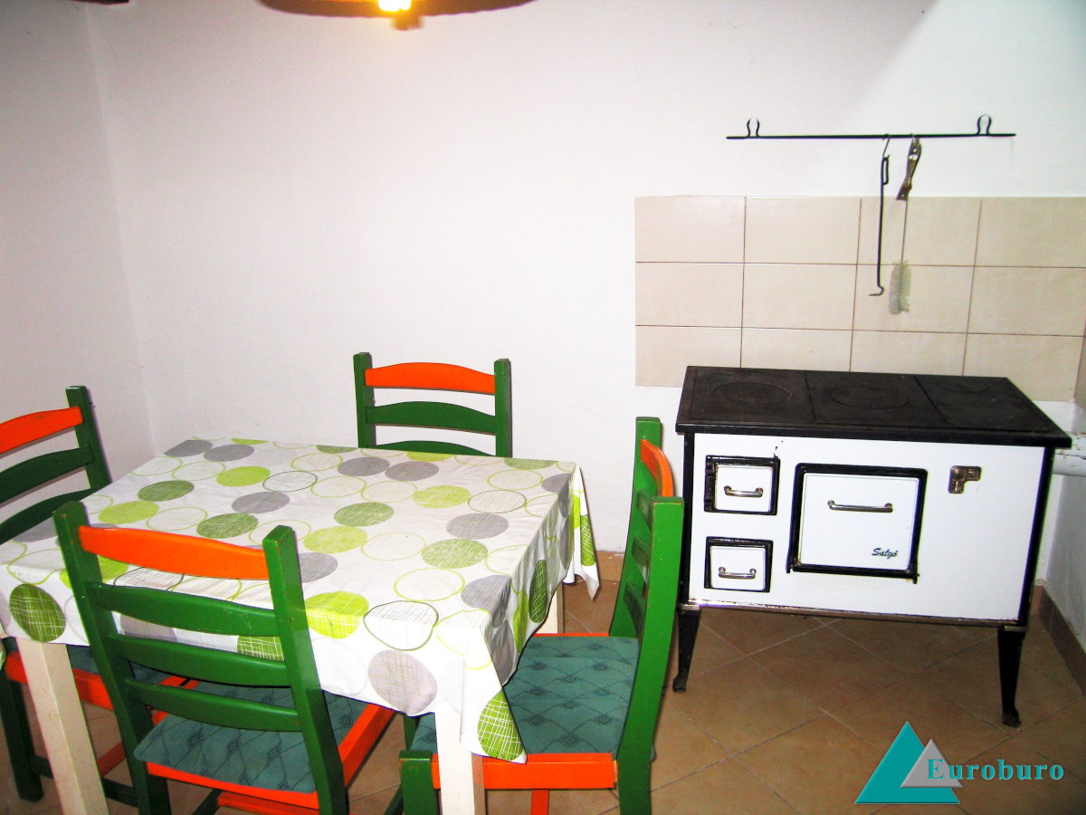 Küche mit Bauernherd